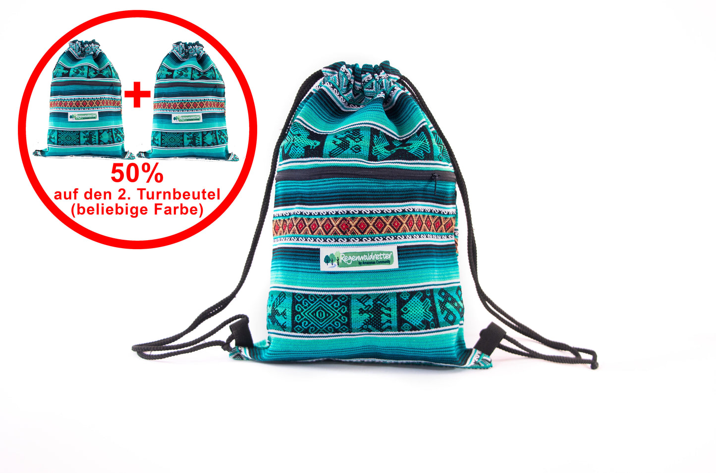 Beach Water Blue Festivalbag/ Turnbeutel