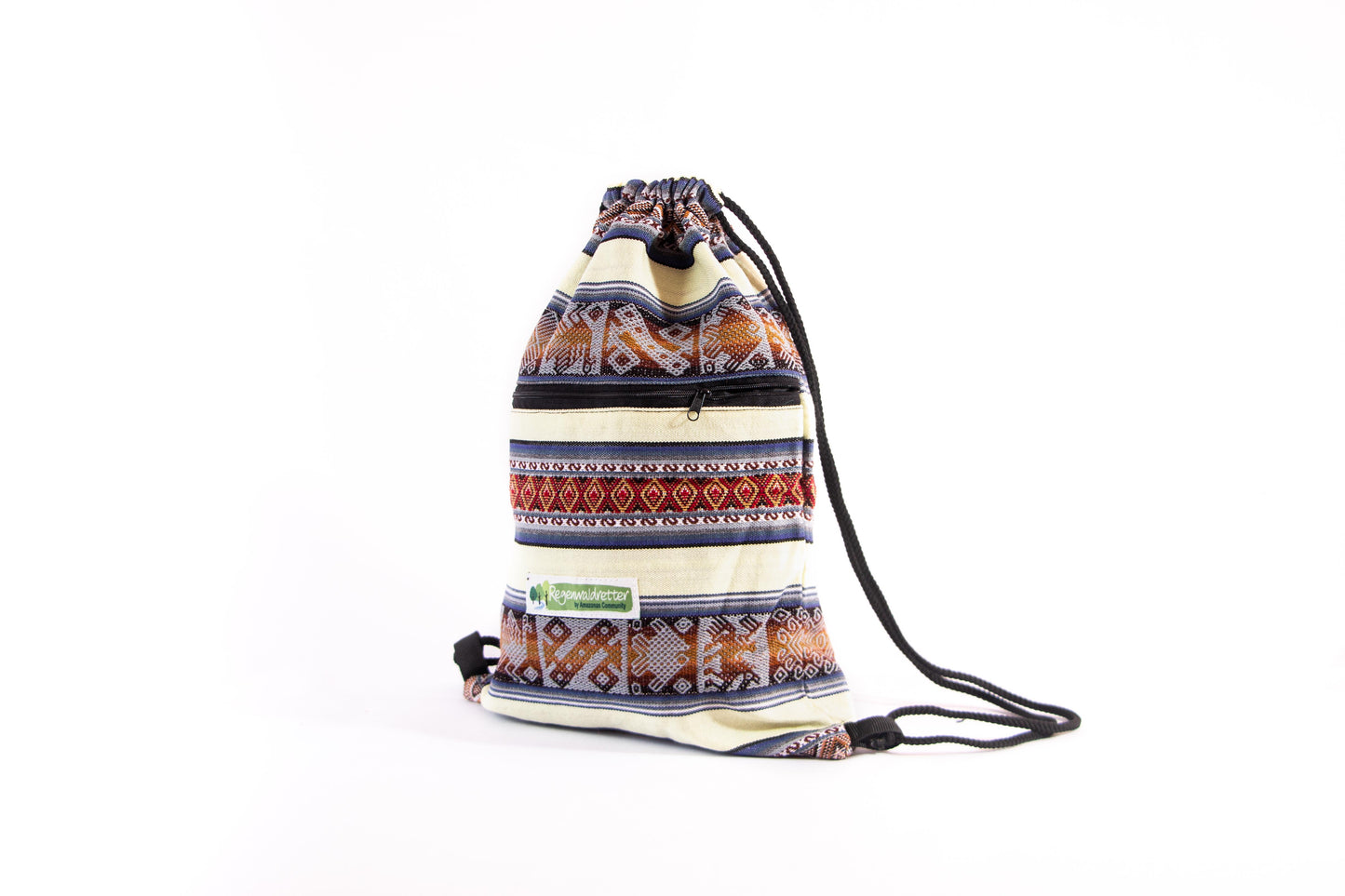 White Machu Picchu Festivalbag/ Turnbeutel