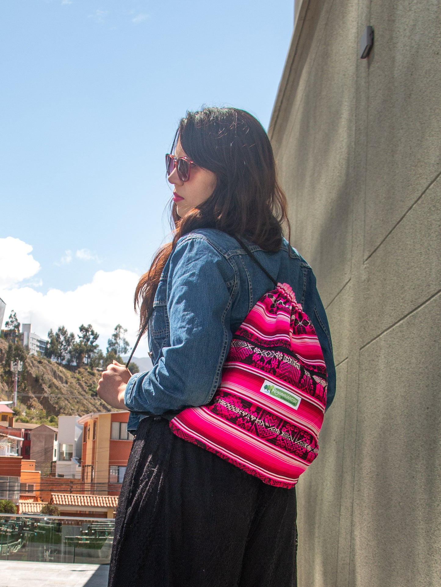 Copacabana Rose Festivalbag/ Turnbeutel