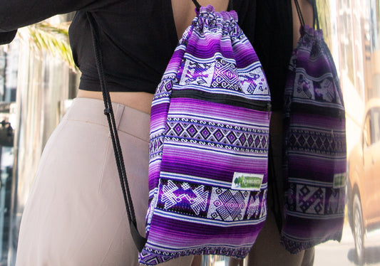 Purple Night Festivalbag/ Turnbeutel