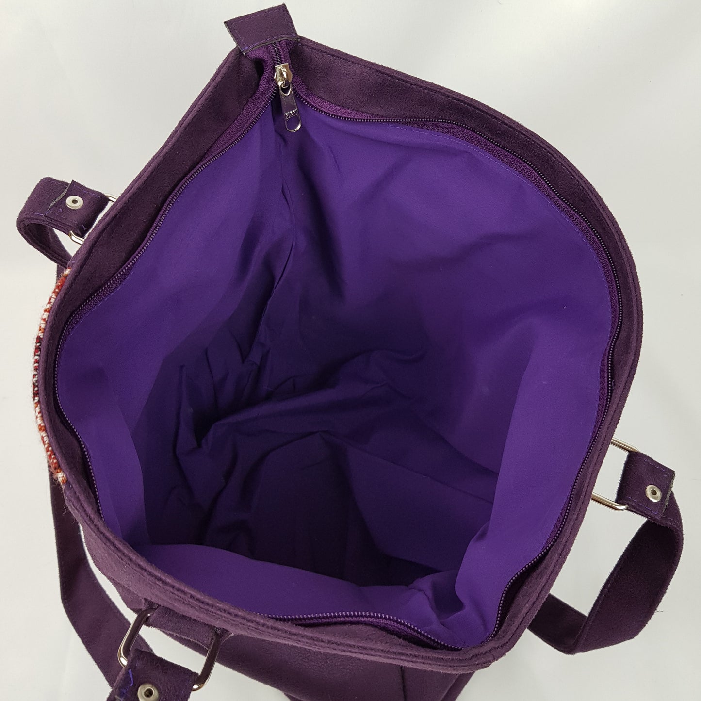 Regenwaldretter Handtasche Purple groß