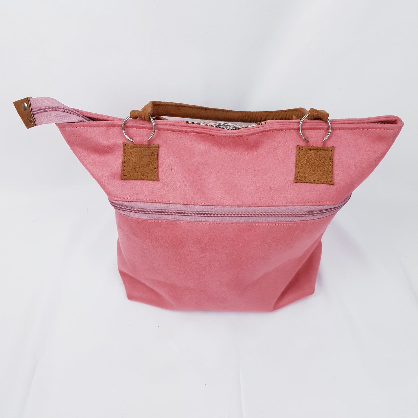 Regenwaldretter Handtasche Rose groß